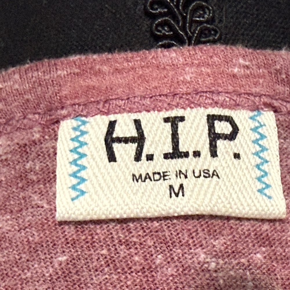 h.i.p. Pink Relaxed Blouse with Rounded Neckline - Picture 2 of 6